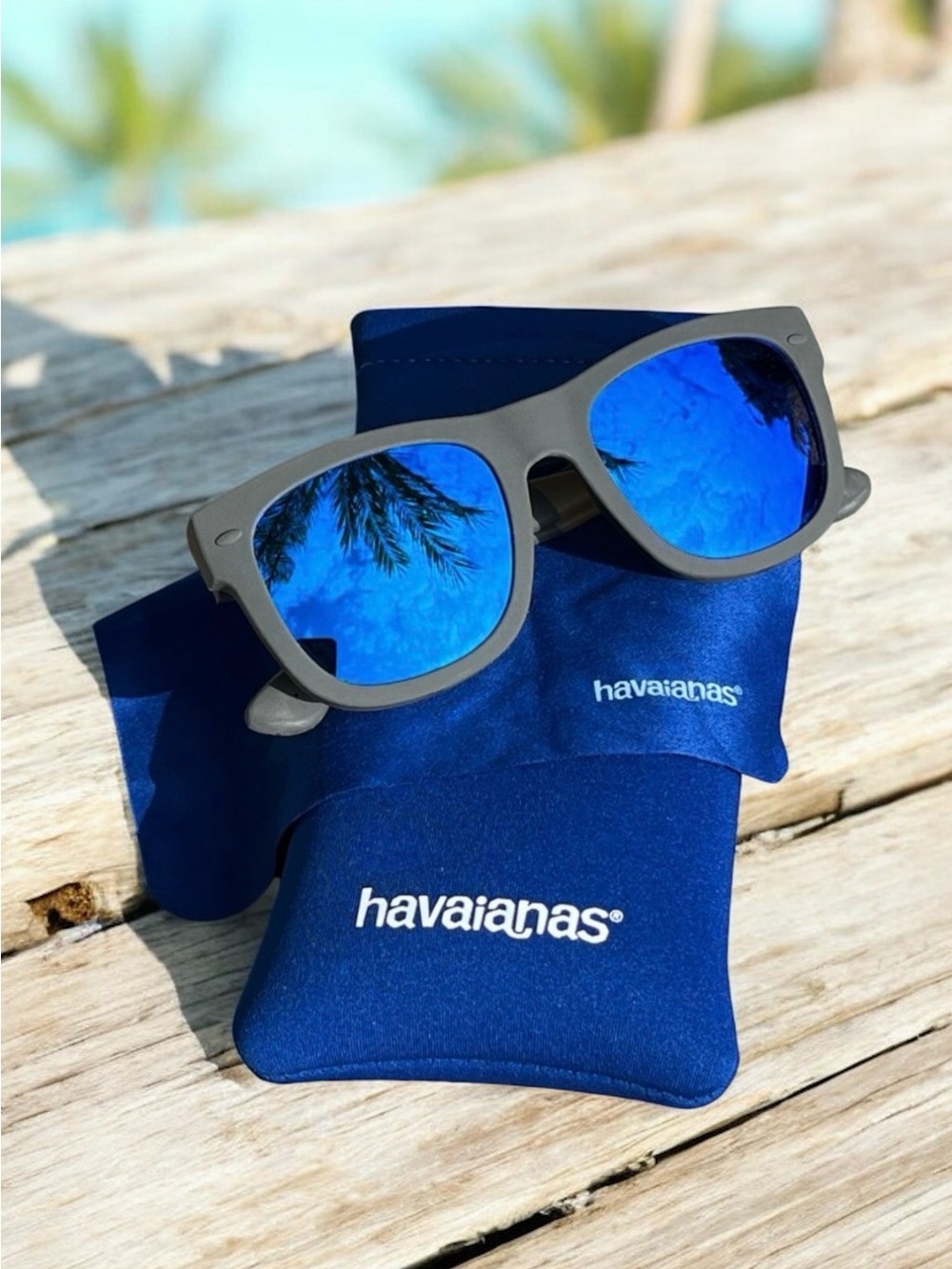 Havaianas Blue Mirror Sunglasses